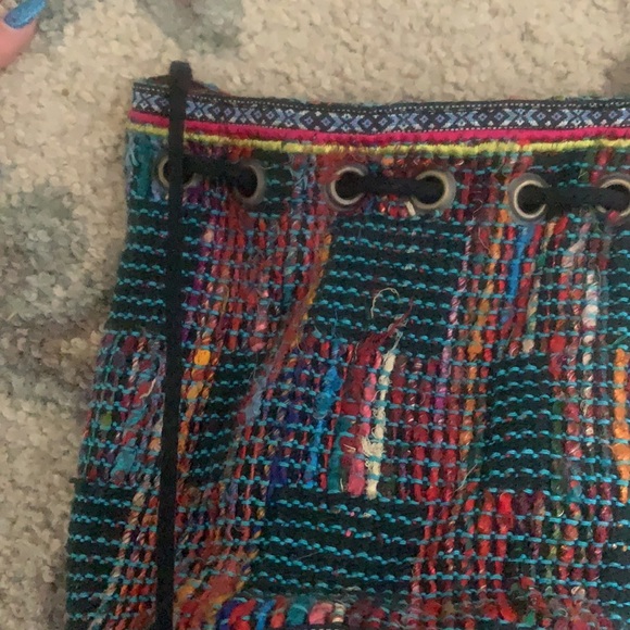 Billabong Patterned Purse/ Small Bag/ Satchel 💜💙❤️ - Picture 8 of 12